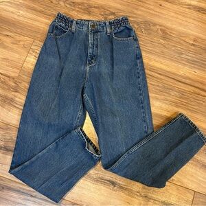 Vintage LL Bean Women’s Denim Jeans Pants original relaxed fit high waist